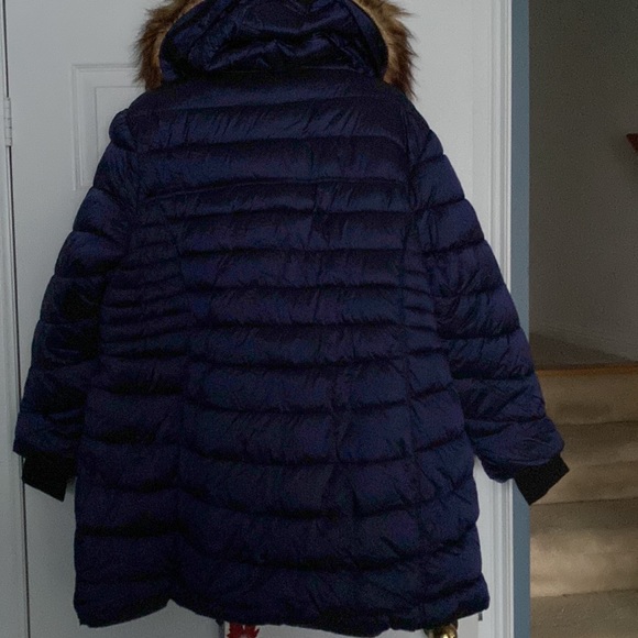 NWT Women’s Plus Size Navy Blue Winter Coat - Picture 7 of 7